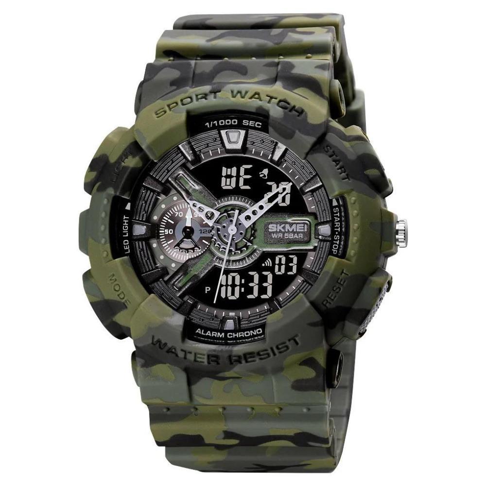 Наручные часы мужские Skmei 1688CMGN Camo Green (29079684)