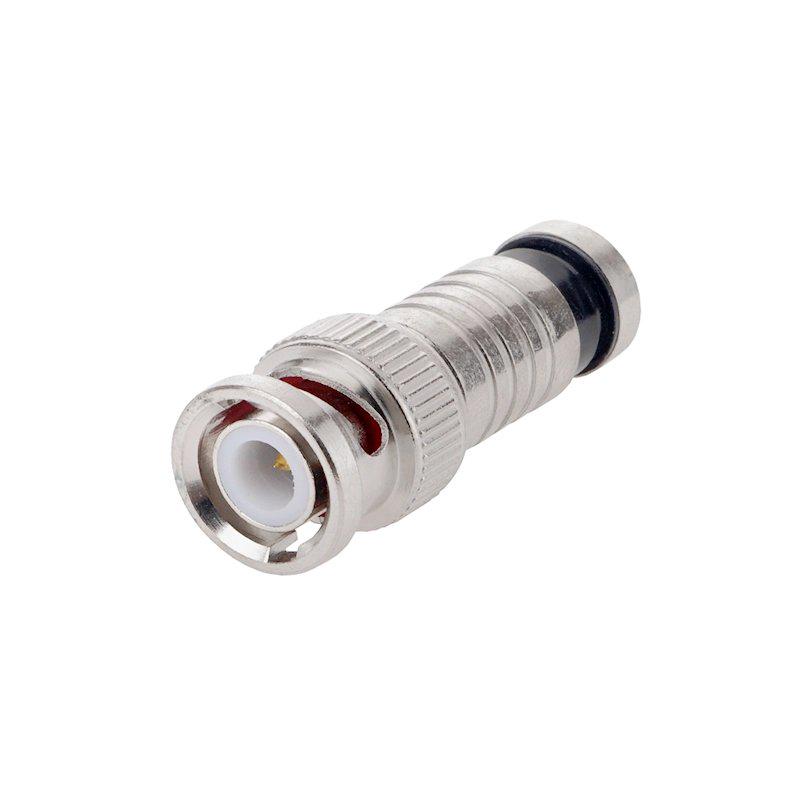 Штекер BNC обжимной на кабель RG-6 (A142025) Штекер BNC обжимной на кабель RG-6 (A142025)