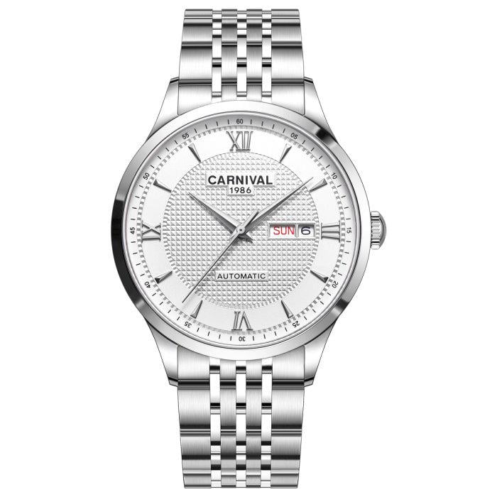 Годинник наручний чоловічий Carnival Silver (1667)