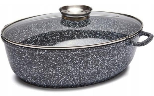 Утятница Edenberg EB-4603 овальная с мраморным покрытием 8 л (1836375003)