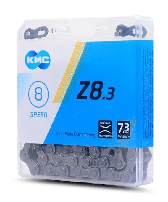 Цепь велосипедная KMC Z-8.3 116 звеньев Gray/Gray (KMC Z-8.3 )