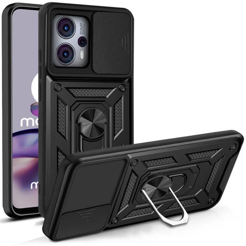 Чохол із захистом камери 3DGuard Motorola G23 Black (32456-2B)
