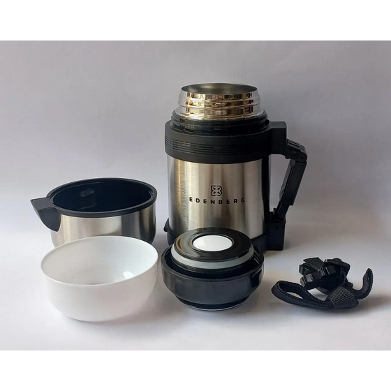 Термос Edenberg из нержавейки для еды 600 мл (ЕВ-3505) - фото 6