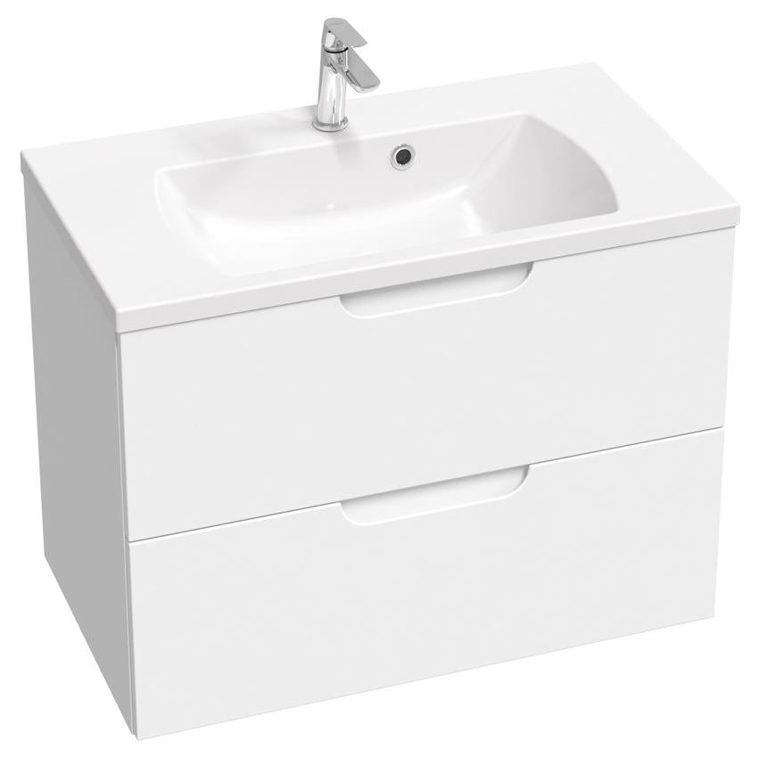 Тумба під умивальник підвісна Ravak SD Classic II X000001480 80x58,5x45 см Білий (193125)