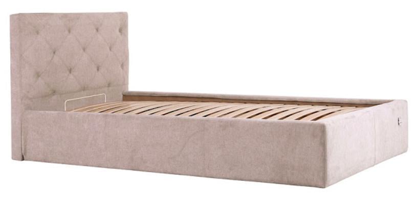 Ліжко-подіум BristolNew Design Comfort з підйомним механізмом та нішою для білизни 90х200 см Мокко (rich_bad_876)