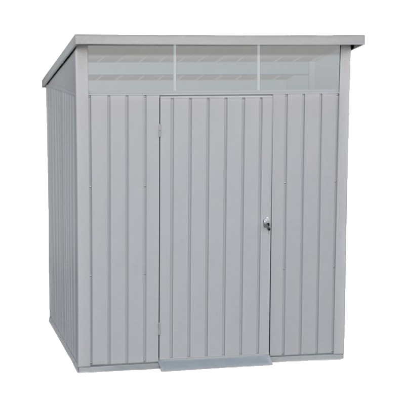 Сарай металлический Duramax Palladium премиум 199x197x229 см Серебряный