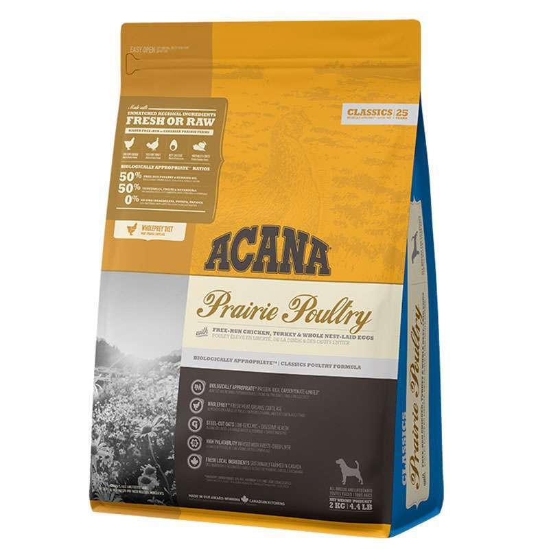 Корм сухий для собак усіх порід на всіх стадіях життя ACANA Prairie Poultry з куркою і індичкою 17 кг (a56017) - фото 7