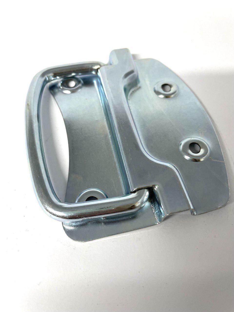 Ручка USK 110 A Ляда 110х85 мм Белый цинк (6416-6) - фото 2 Ручка USK 110 A Ляда 110х85 мм Белый цинк (6416-6) - фото 2