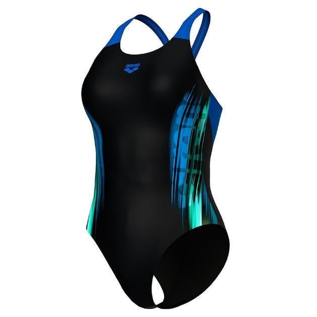 Купальник закритий для жінок Arena BREATH SWIMSUIT V BACK LB р. 42 Темно-синій (008330-580 42) - фото 1