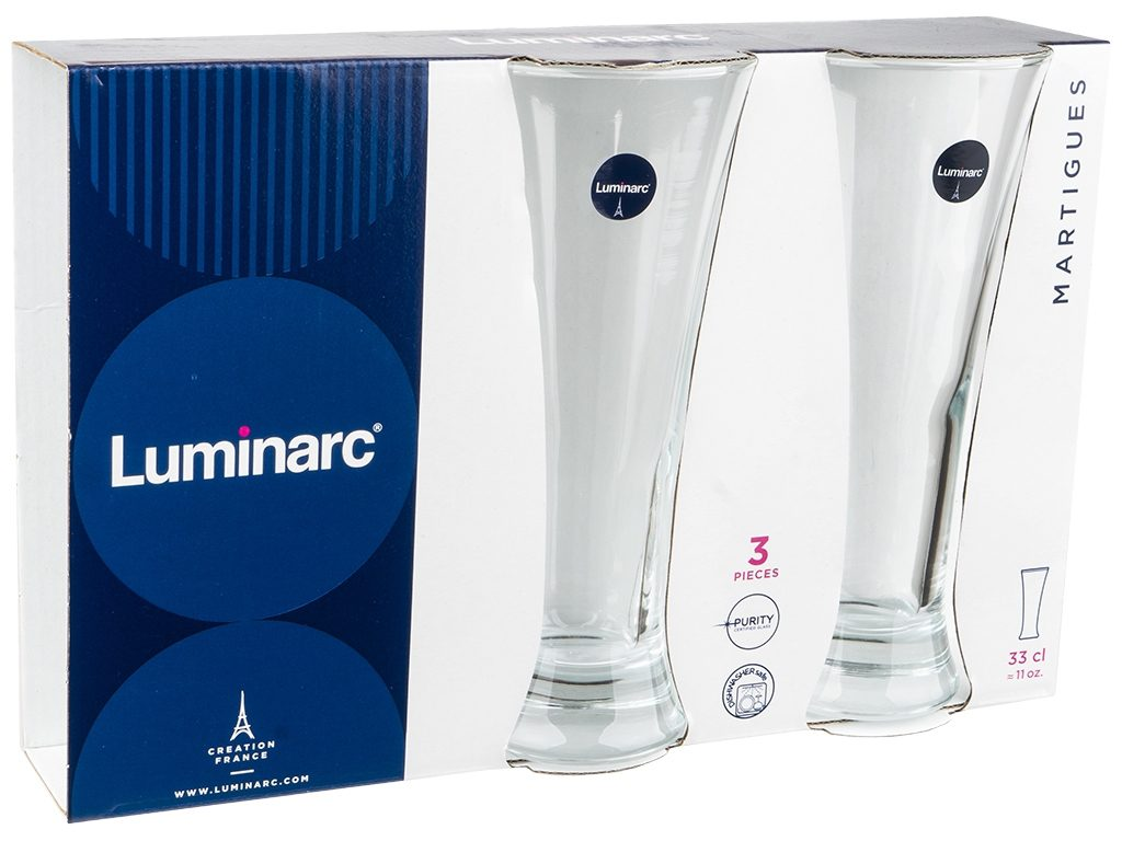 Набор стаканов Luminarc P1791 Martigues 330 мл 3 шт.