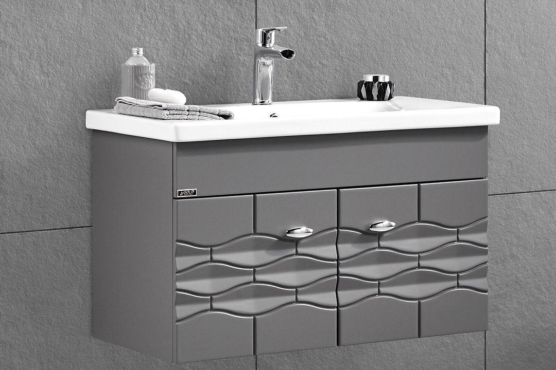 Підвісна тумба з умивальником GOLD Ban-Yom Lacia 80A 800x450x495