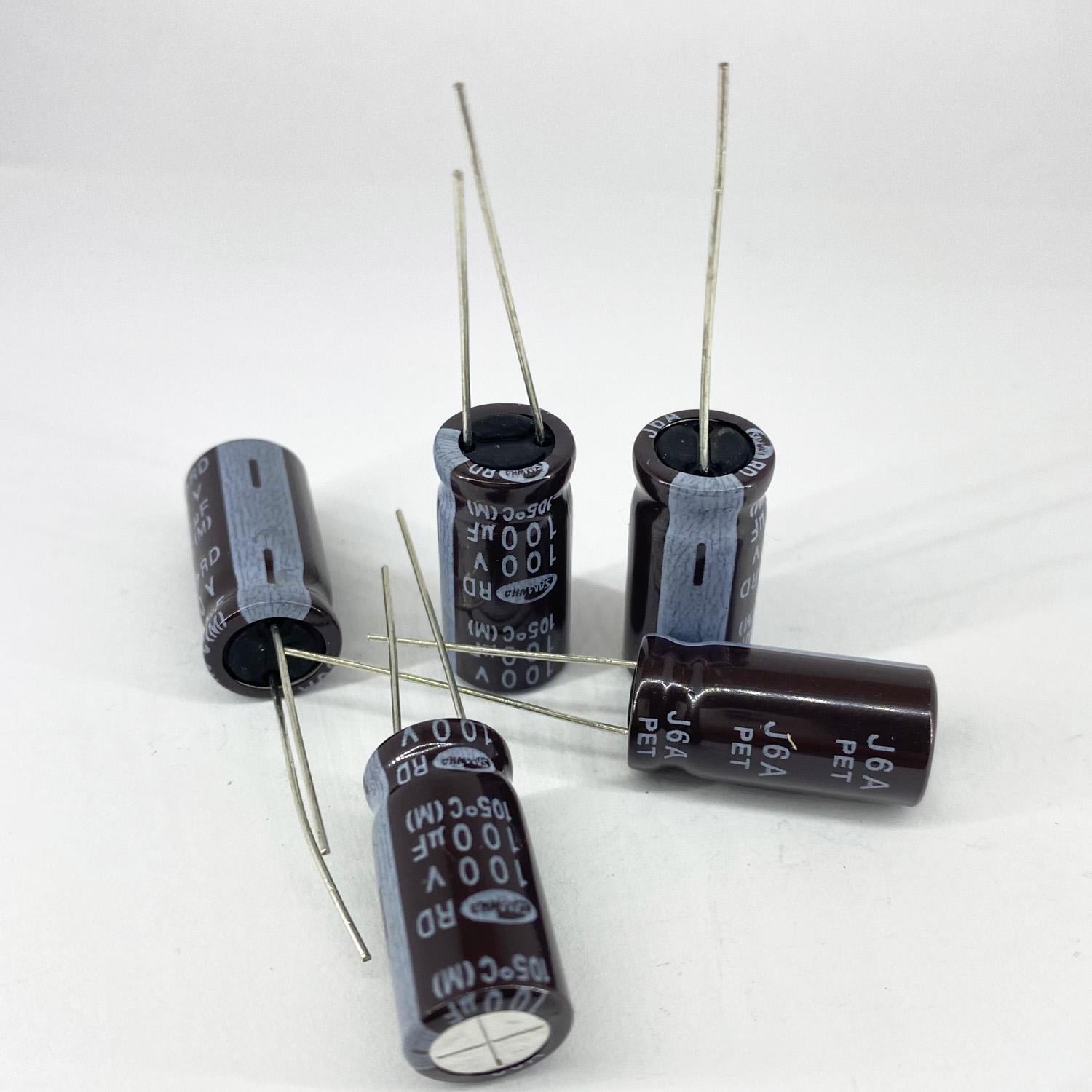 Электролитические конденсаторы Samwha 100 мкф 100V 10x20 мм 105 °C (5411)