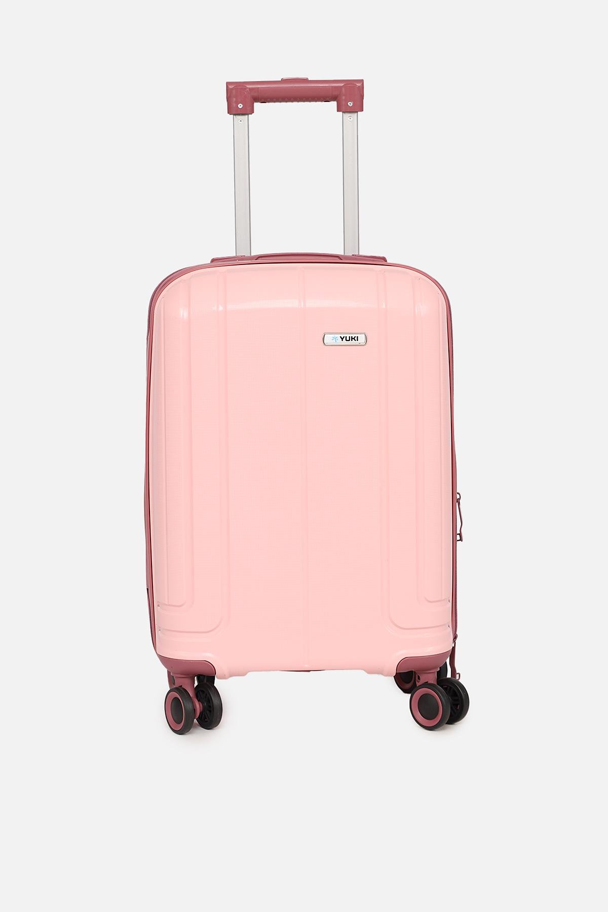 Чемодан женский ЦБ-00264194 S Светло-розовый (SKT001030785)