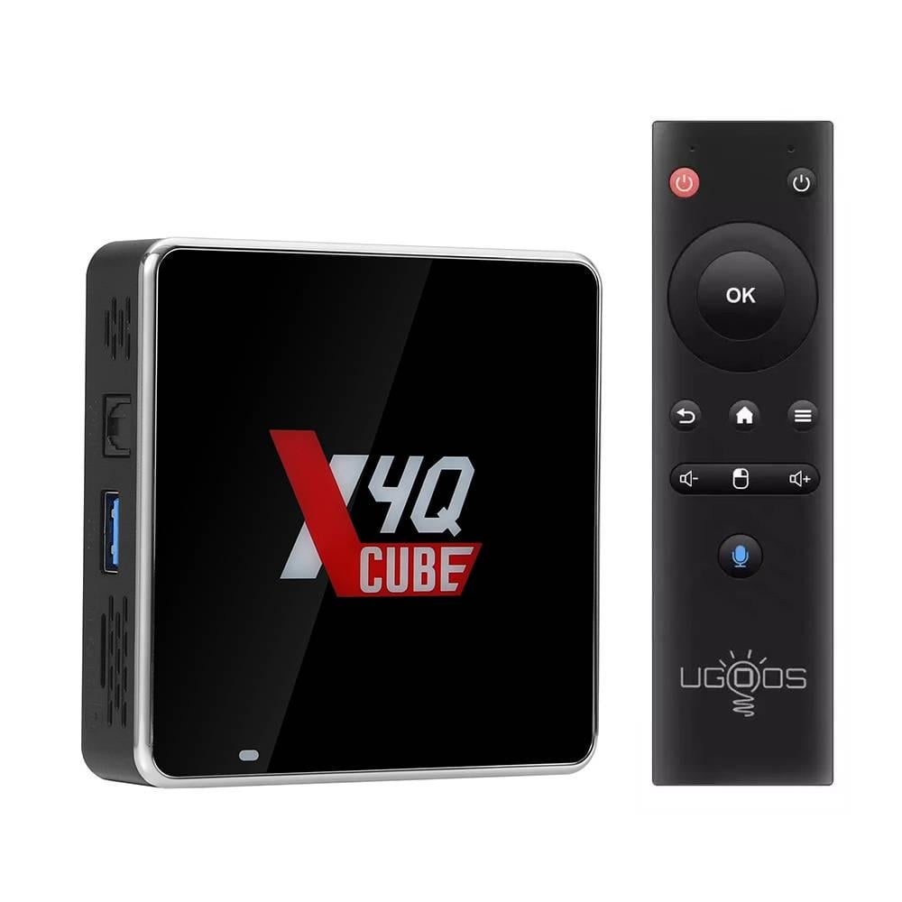 Смарт-приставка Ugoos X4Q Cube 2/16 Гб Android 11 з аеропультом (549-1)