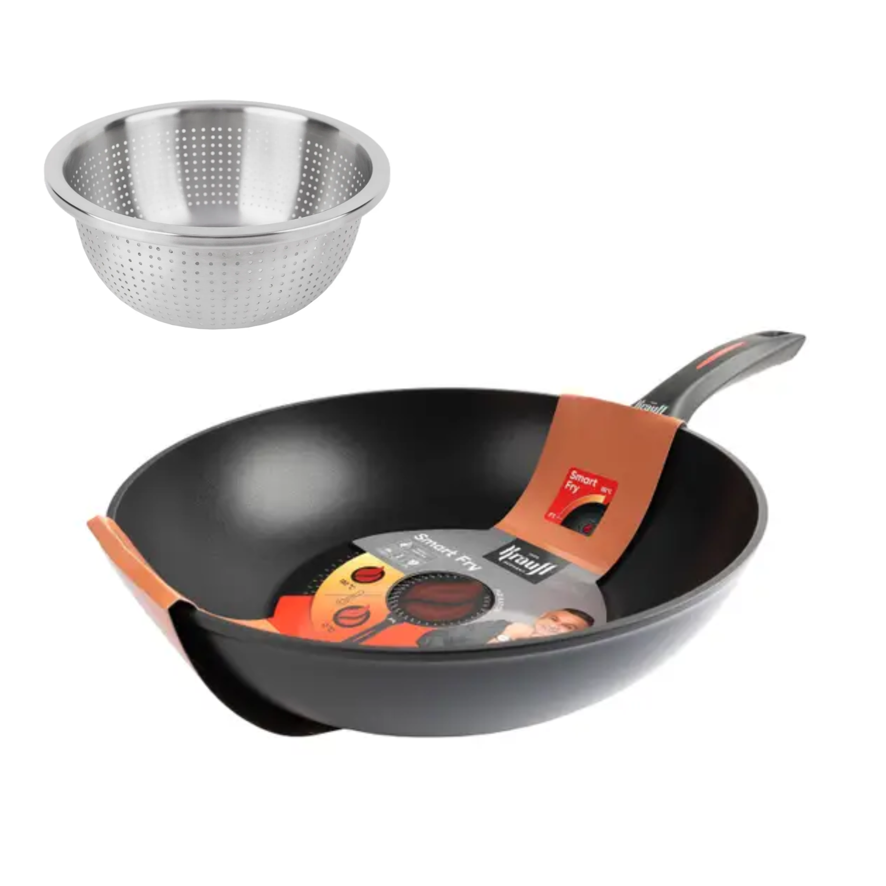 Сковорода Wok Krauff Smart Fry с кухонными принадлежностями (55-333-448)