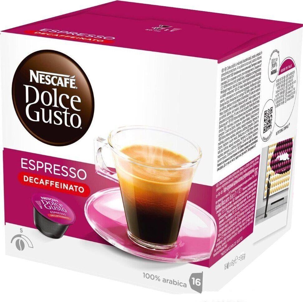 Кофе в капсуле Nescafe Dolce Gusto Espresso Deca 16 шт. (Bij10001506) Кофе в капсуле Nescafe Dolce Gusto Espresso Deca 16 шт. (Bij10001506)