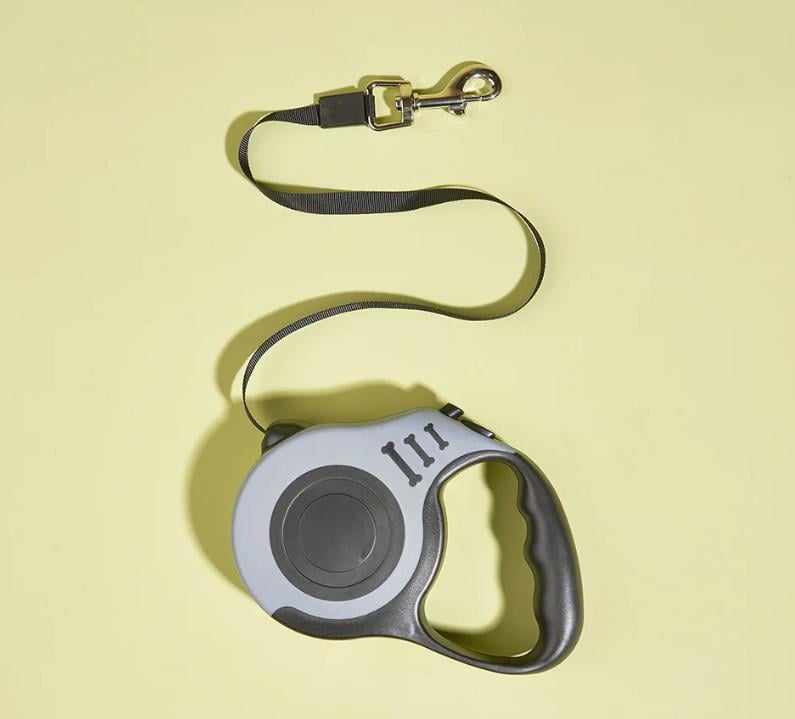 Поводок выдвижной автоматический рулетка для собак 5 м (AWN-00082) - фото 2