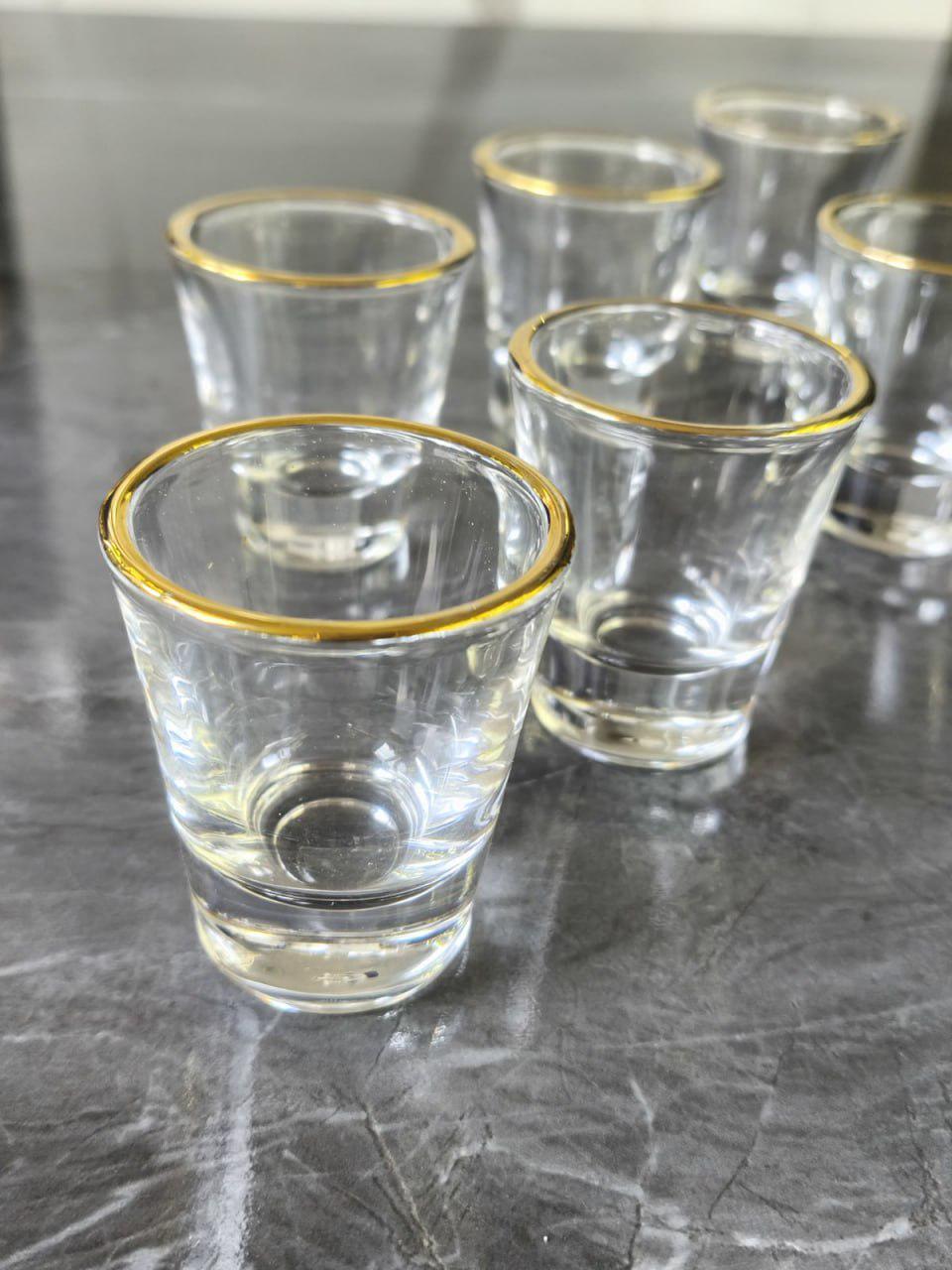 Набор рюмок Шот 40 мл 6 шт. Прозрачный (102-829) - фото 2 Набор рюмок Шот 40 мл 6 шт. Прозрачный (102-829) - фото 2