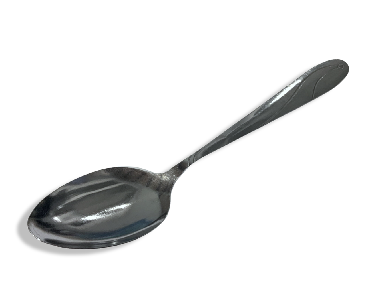 Ложка столовая серебряная Дельфин