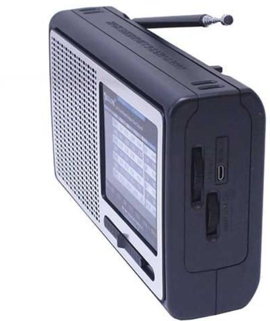 Радиоприемник Golon 3060 на аккумуляторе Черный (GR-04680) - фото 2