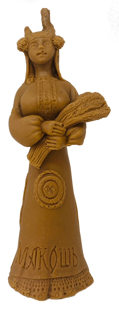 Свеча Макошь Коричневый (1476)