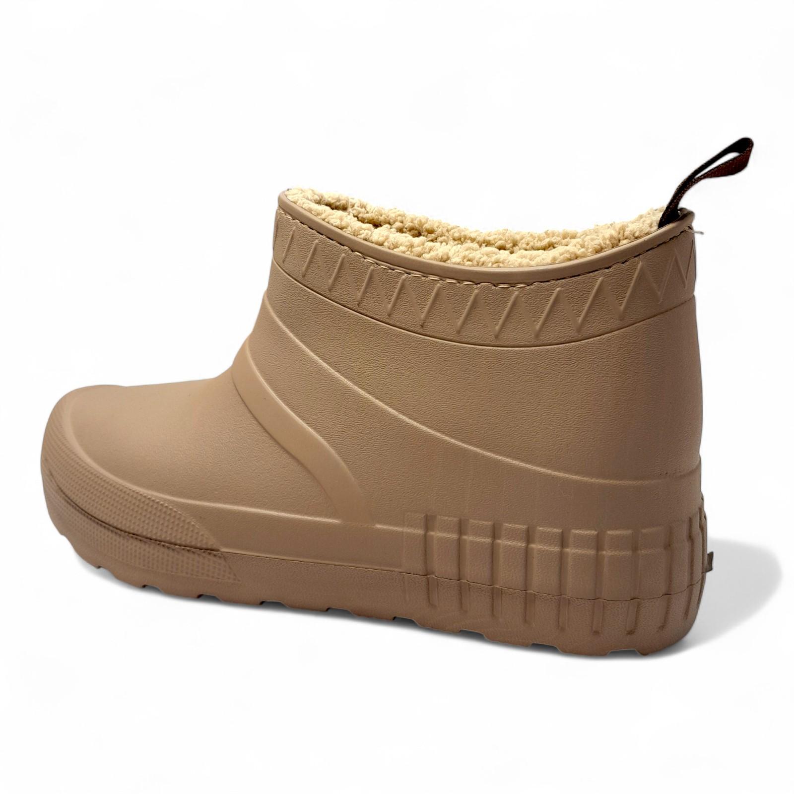 Галоши женские высокие утепленные GIPANIS р. 39 25-25,5 см Бежевый (2798356976) - фото 4 Галоши женские высокие утепленные GIPANIS р. 39 25-25,5 см Бежевый (2798356976) - фото 4