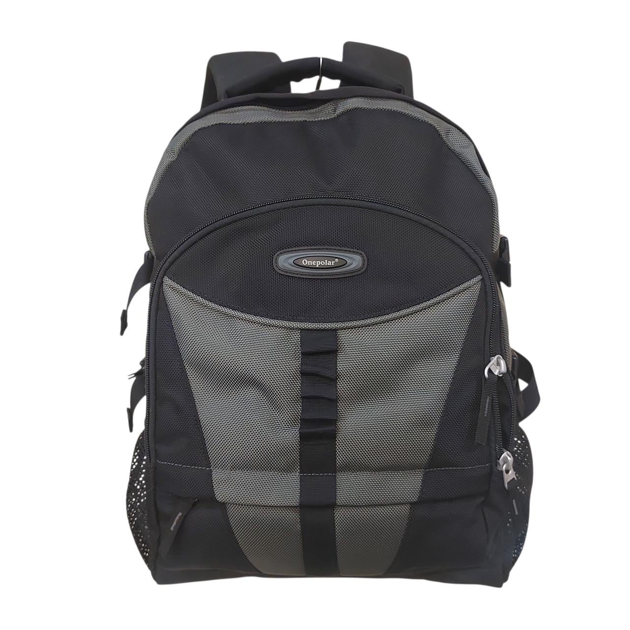 Рюкзак городской Onepolar G939 для ноутбука с дождевиком 15,4″ Grey (939 grey- One эп)