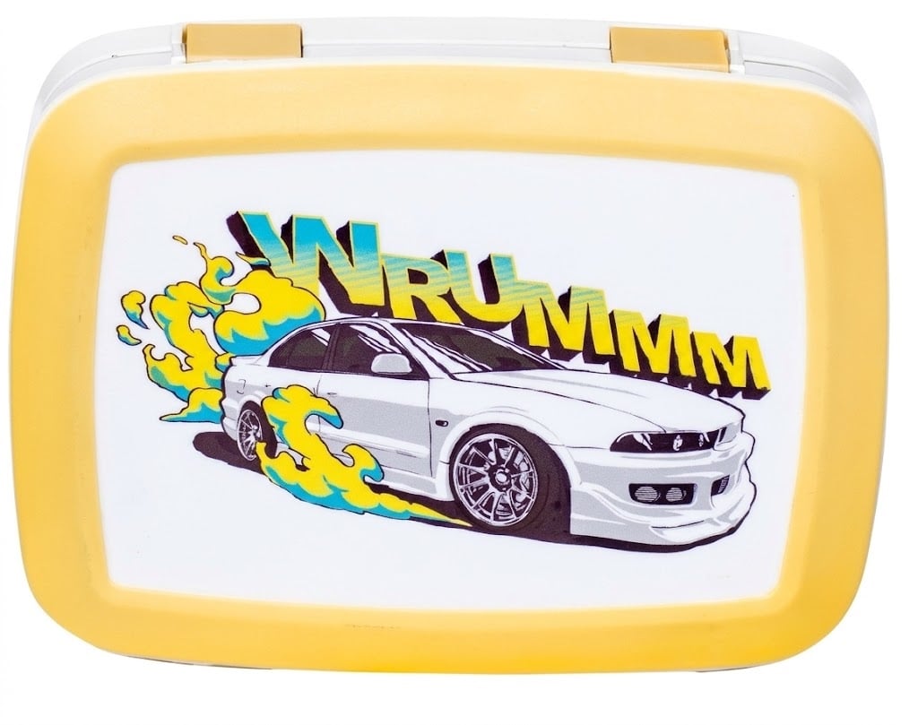 Ланч-бокс дитячий Doloni Wrumm Жовтий (LA-463-B-6)