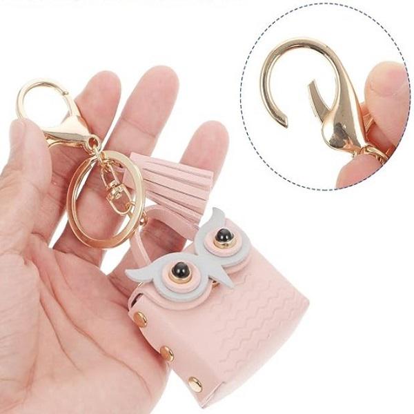 Брелок-монетница из экокожи L00196-2 11,9х5,5 см Розовый - фото 2 Брелок-монетница из экокожи L00196-2 11,9х5,5 см Розовый - фото 2