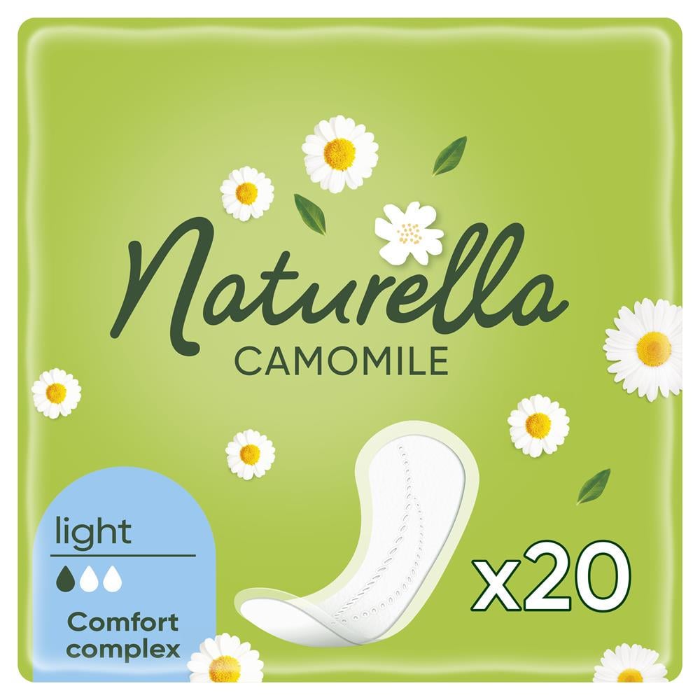 Прокладки гигиенические ежедневные Naturella Camomile Light Single 20 шт. (30849343)