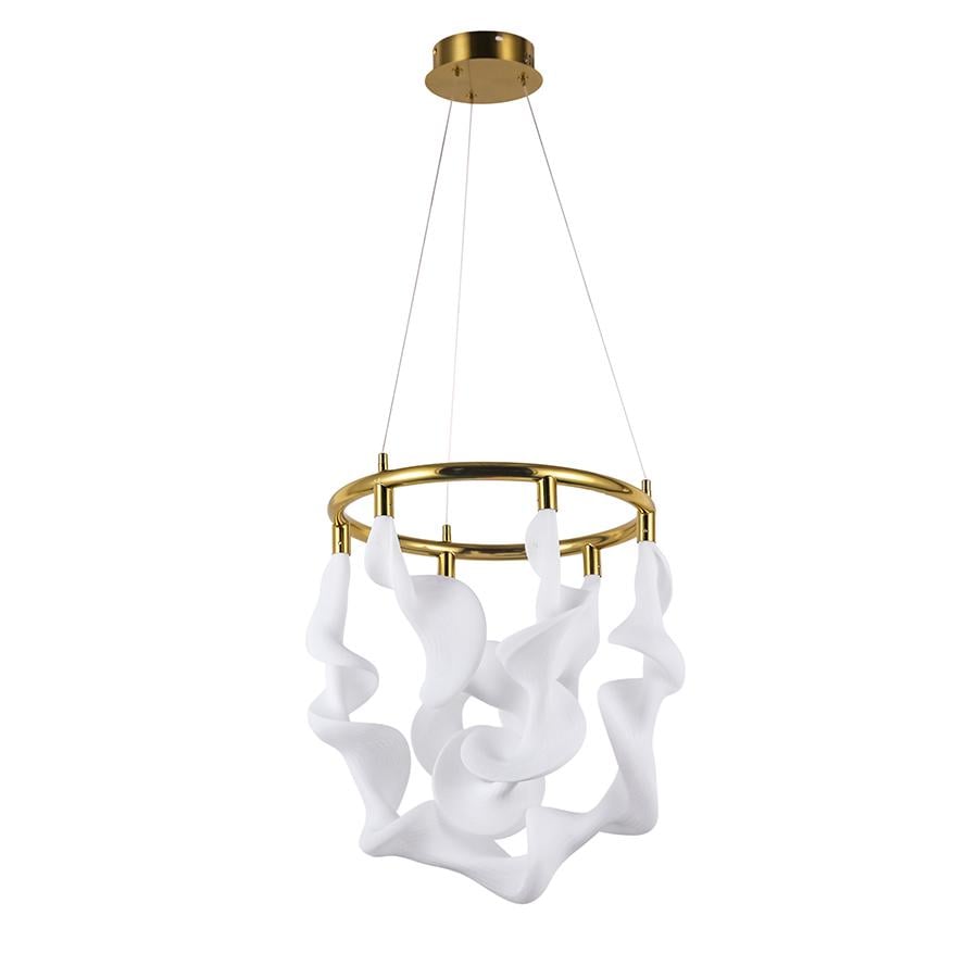 Люстра подвесная светодиодная Levistella LED 7813175 AB Бронза