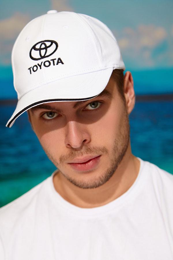 Бейсболка для автомобілістів Braxton "Toyota" унісекс Білий (1331)