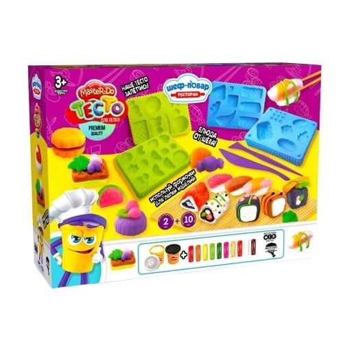 Тесто для лепки Danko Toys Master Do Шеф-повар Ресторан (TMD-17-01-02U) Тесто для лепки Danko Toys Master Do Шеф-повар Ресторан (TMD-17-01-02U)