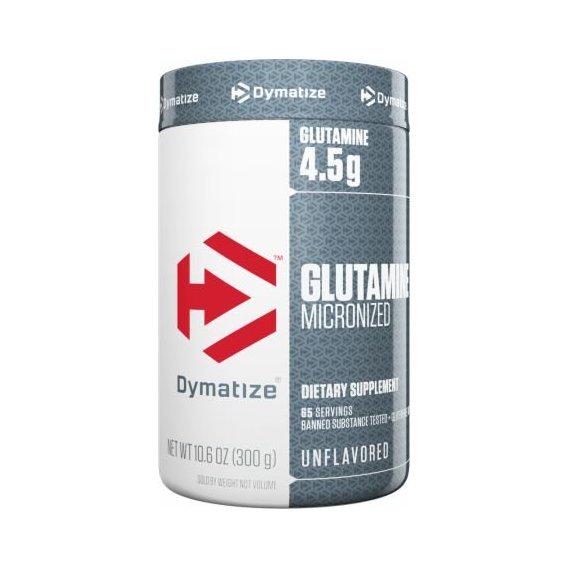 Глютамин для спорта Dymatize Glutamine Micronized 300 г 66 порций Unflavored Глютамин для спорта Dymatize Glutamine Micronized 300 г 66 порций Unflavored