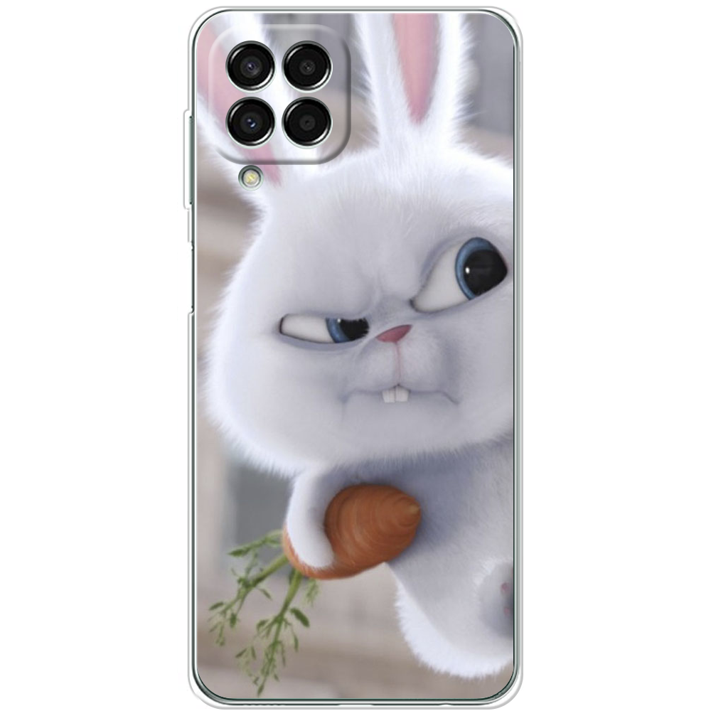 Чохол BoxFace Samsung Galaxy M33 5G (M336) Rabbit Snowball Прозорий силікон (44472-up1116-44472)