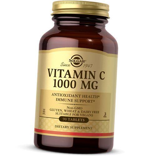 Вітамін С Vitamin C 1000 аскорбінова кислота 90 таблеток (36313070)