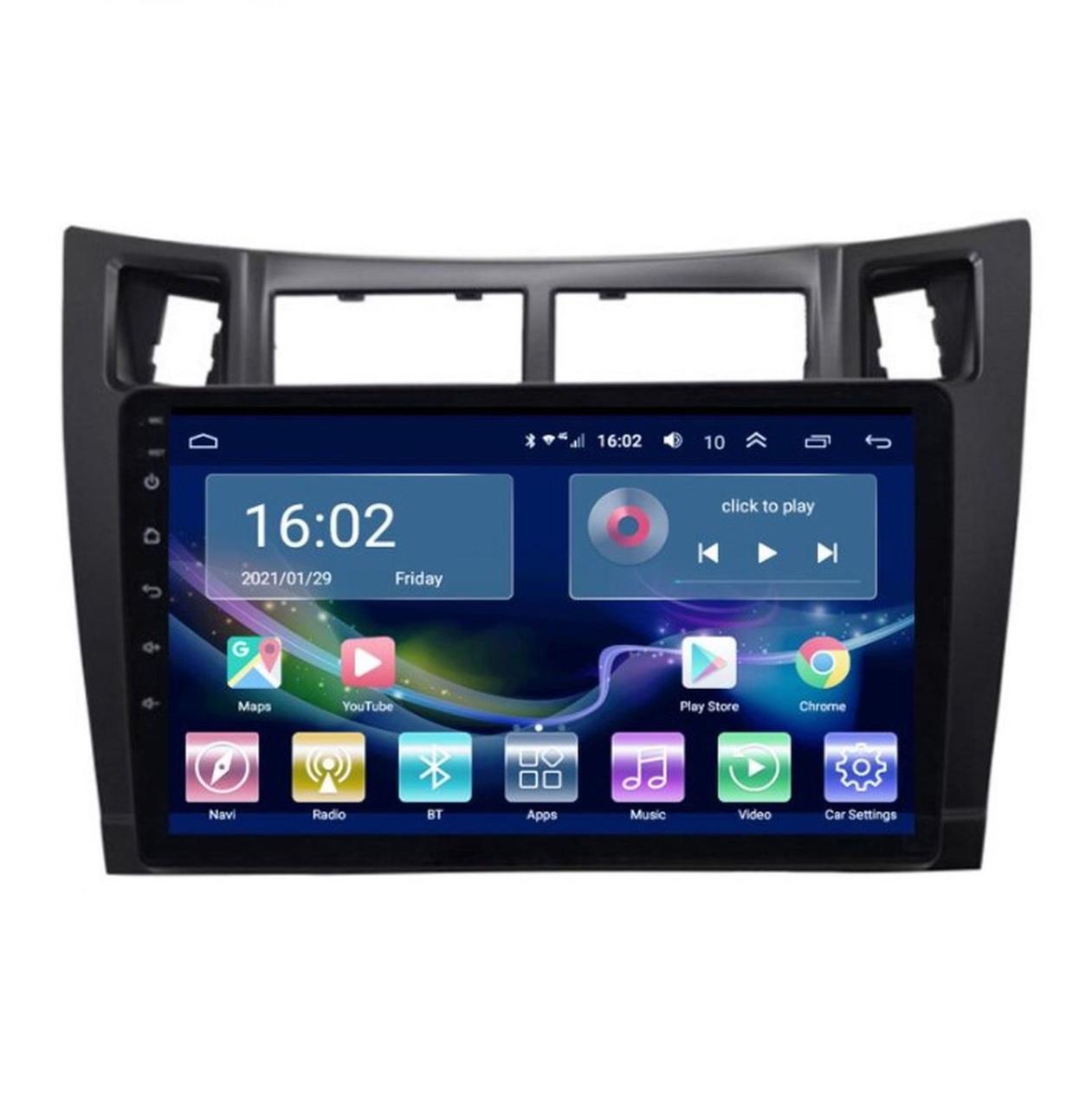 Автомагнітола для Toyota YARIS 2008-2013 4G/XyAuto/8 core/DSP Sound/CarPlay/Android (М-ТЯ-9-Т5)