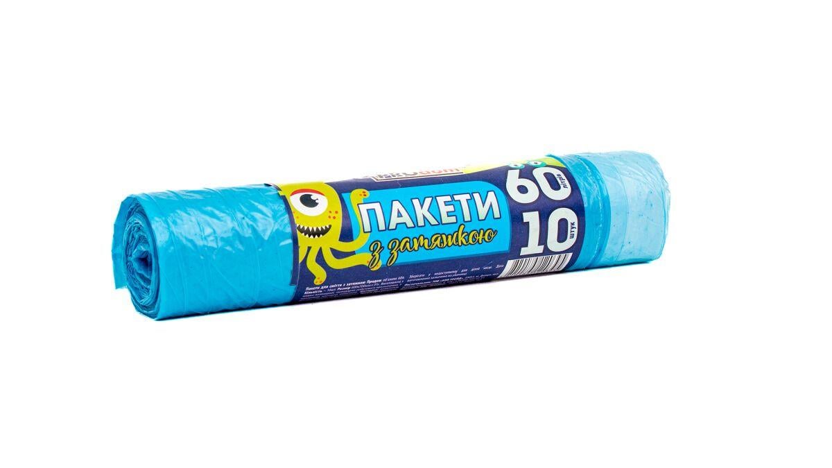 Пакеты для мусора с завязками Продом 60 л 10 шт. (3002520319) Пакеты для мусора с завязками Продом 60 л 10 шт. (3002520319)