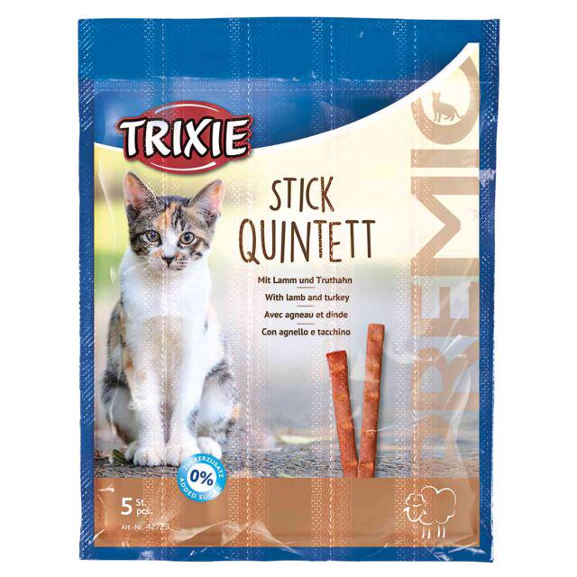 Лакомства Trixie Stick Quintett для котов баранина/индейка 5 шт. по 5 г (TX-42723)