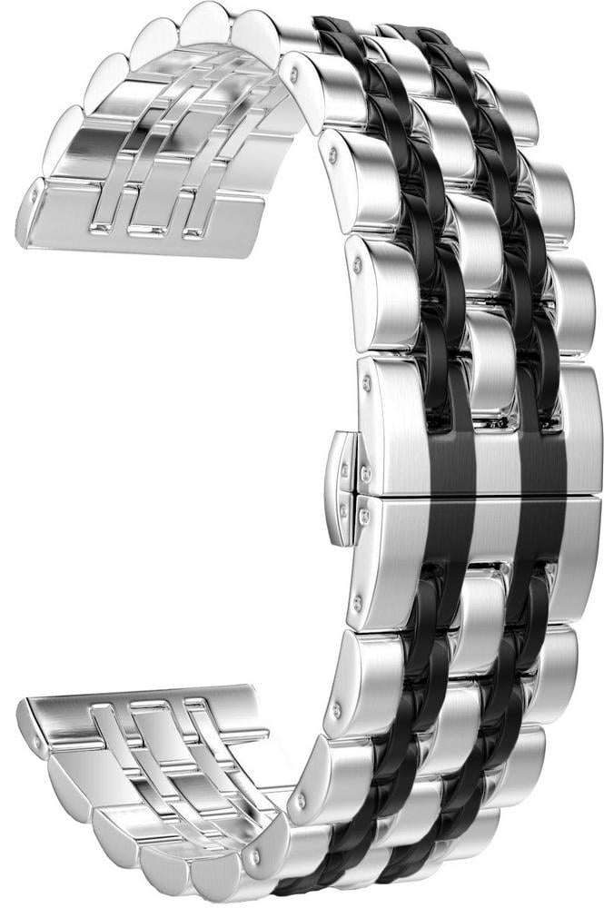 Браслет металлический Spinye Line для Huawei Watch GT 2 Pro Silver Black (28973-69) - фото 2 Браслет металлический Spinye Line для Huawei Watch GT 2 Pro Silver Black (28973-69) - фото 2