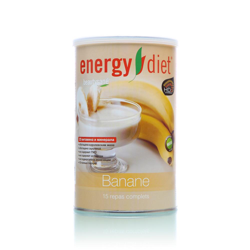 Коктейль для похудения Energy Diet HD банка Банан 450 г
