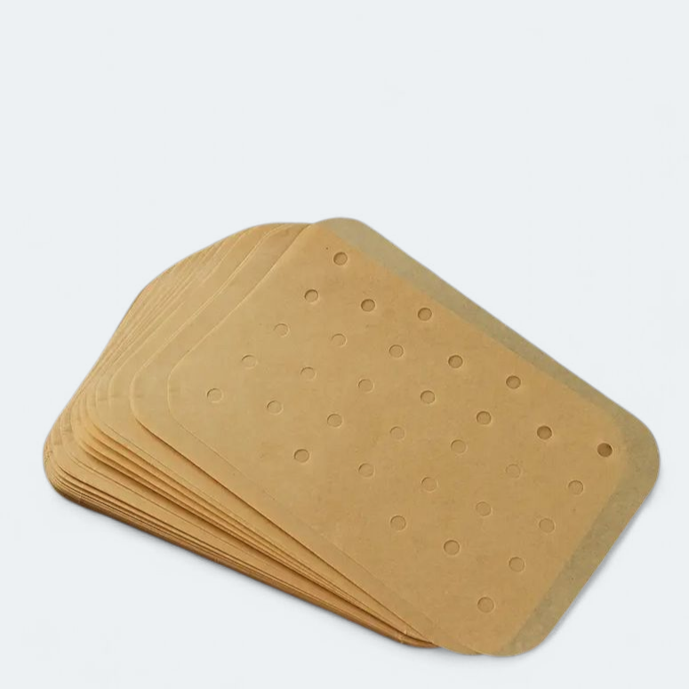 Одноразові листи пергаментного паперу прямокутні для випічки 50 шт. 14х20 см (SAM-1420)