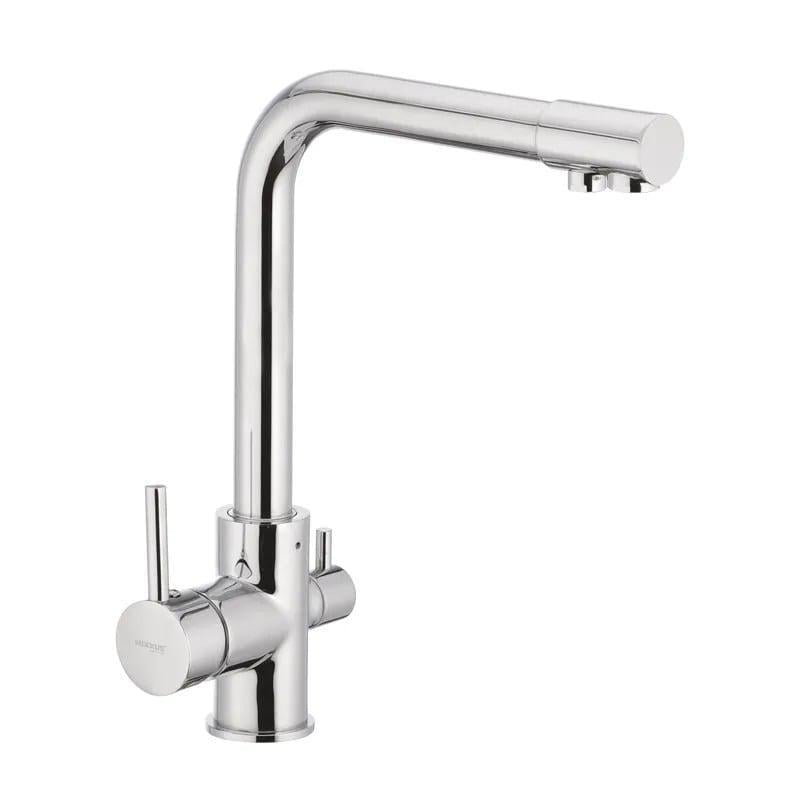 Смеситель для кухни MIXXUS Premium Gudini 021 с выходом для питьевой воды Хром (MI1589)