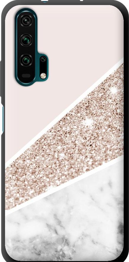 Чехол на Huawei Honor 20 Pro Пастельный мрамор (4342b-1702-42517)