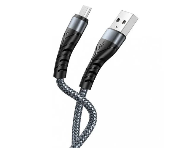 Кабель USB XO NB209 USB to Micro-USB 1 м Black