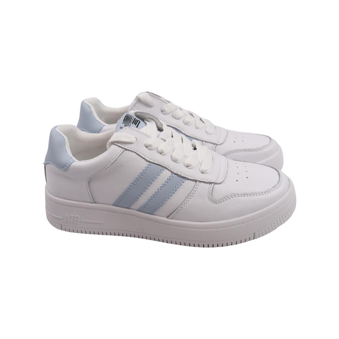 Кеди жіночі Fashion зі шкіри Білий (31-22DTS 40)