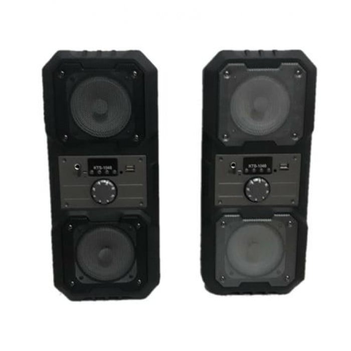 Портативна колонка Bluetooth Kts 1048 Black (1012949461) - фото 3