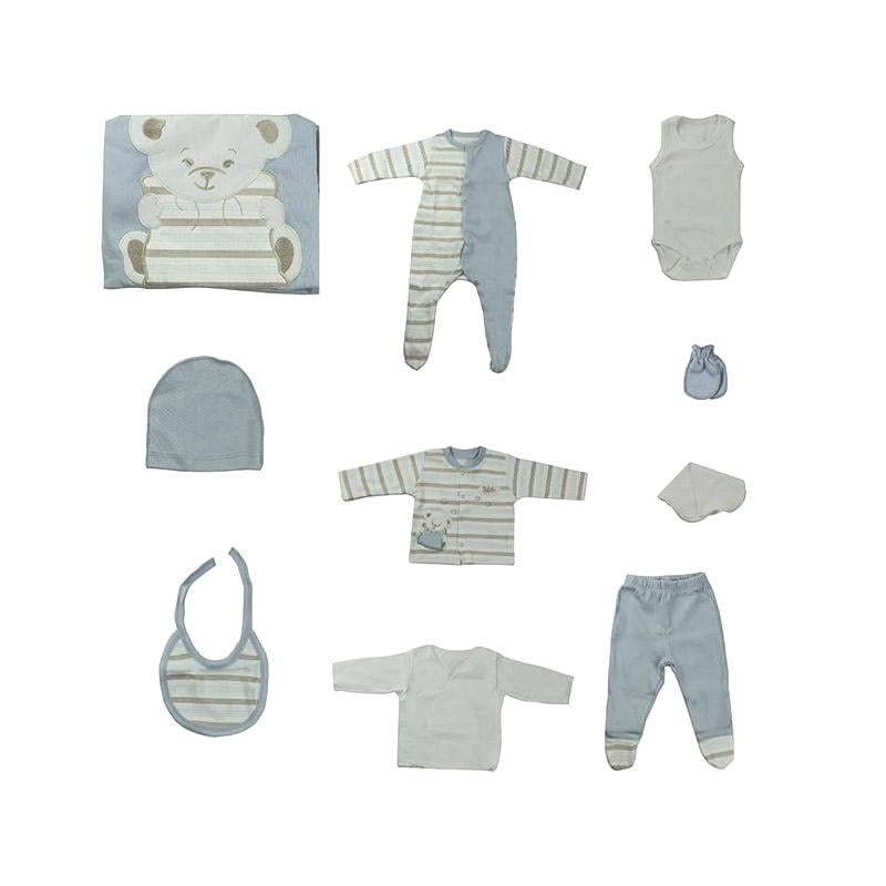 Комплект Bebetto Z622 10 единиц 56 см-62 см Голубой/Белый