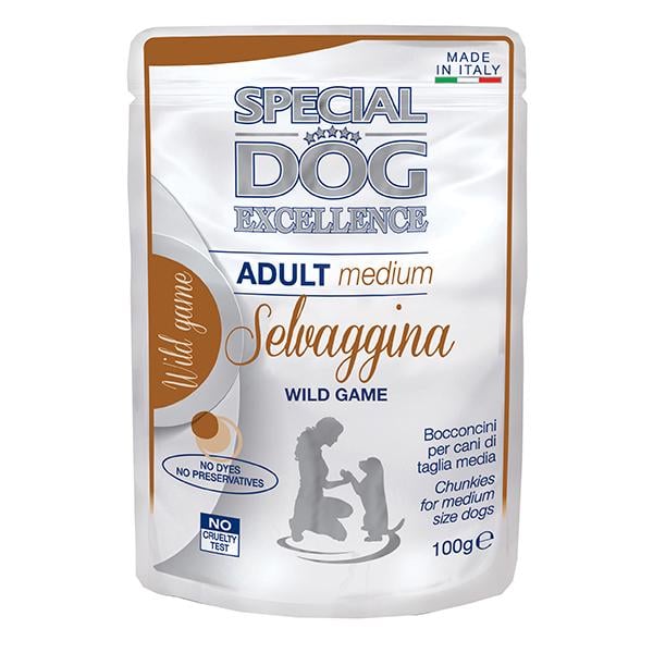 Корм для собак влажный Monge SDE Dog Wet Medium дичь 100 г (000025829)