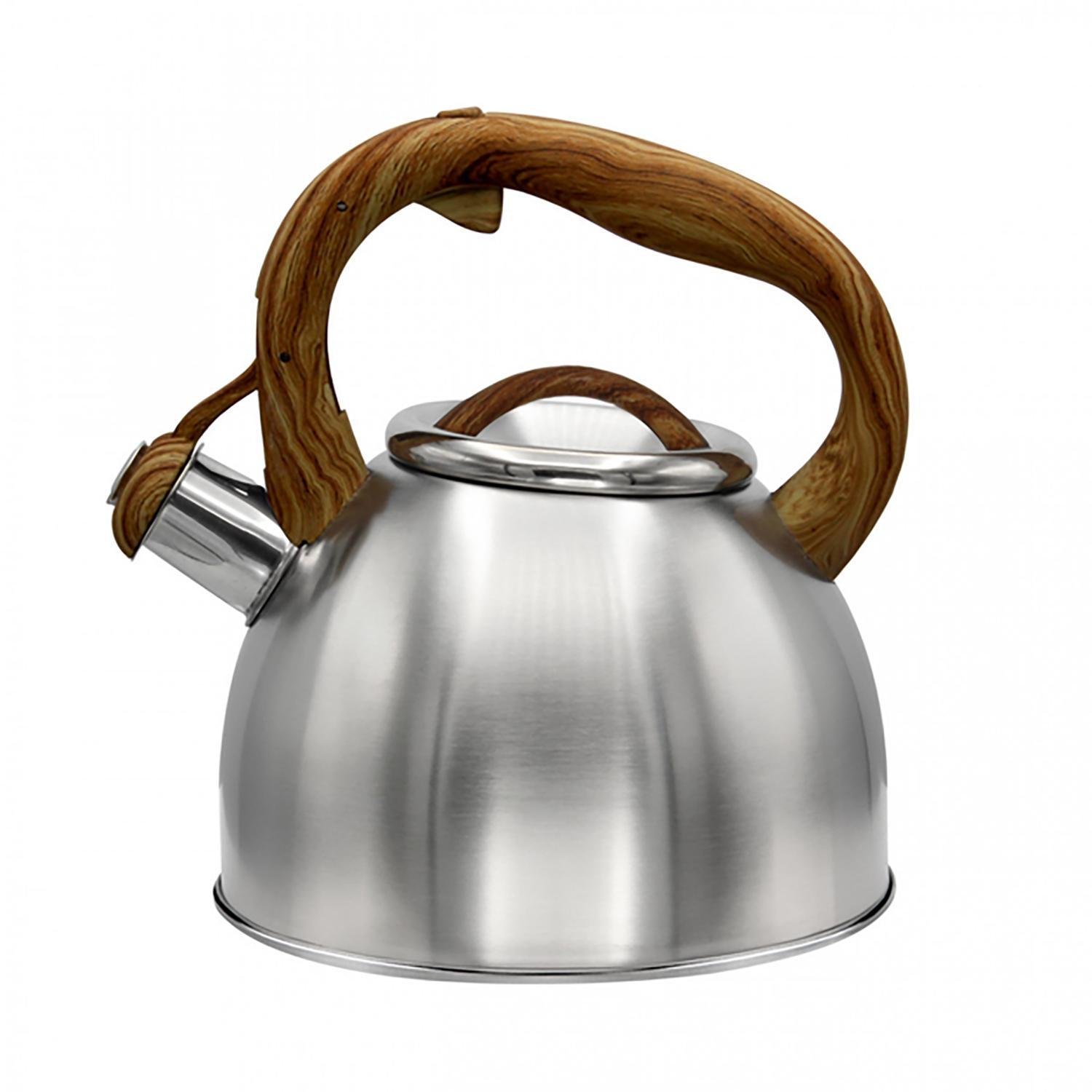 Чайник со свистком и крышкой ZAUBERG ZB-K2.5L из нержавеющей стали 2,5 л (87701)